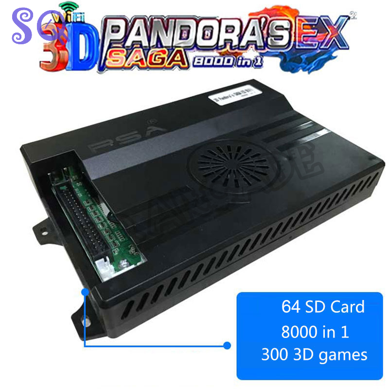 Arcade Game Cabinet - 2021 Mới Arcade Pandora Saga Saga