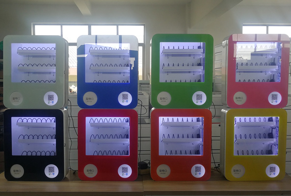 Small Vending Machine for Snac - đánh giá và giá Vending Machine Qr Code