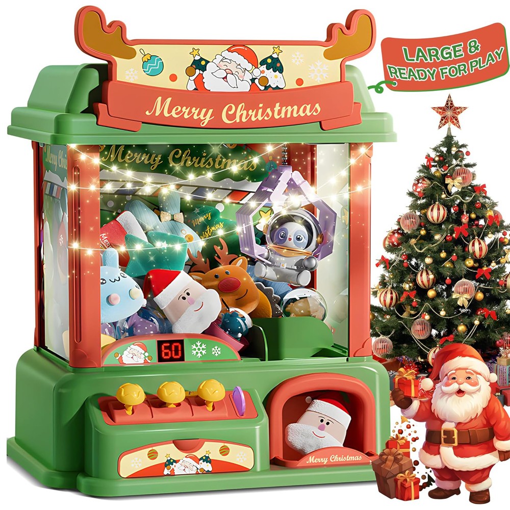 Christmas Claw Machine For Kid - đánh giá và giá Arcade Vending Machine