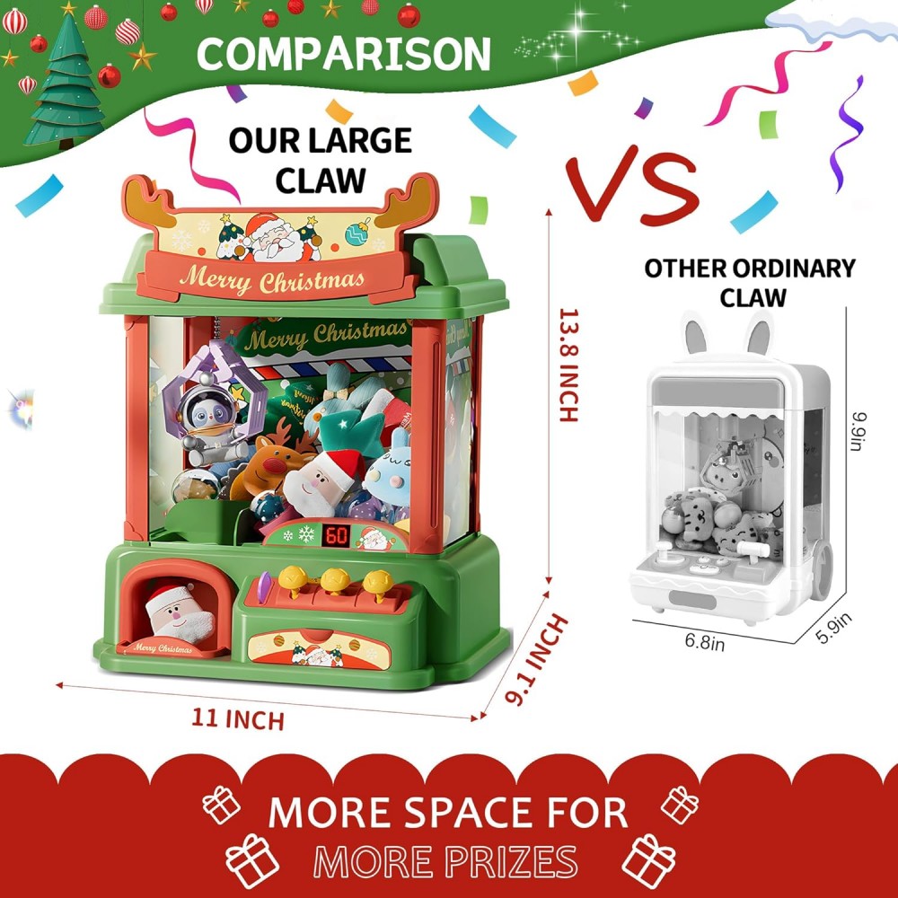 Christmas Claw Machine For Kid - đánh giá và giá Arcade Vending Machine