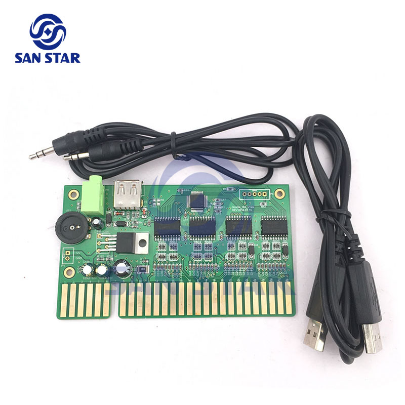 PC TO JAMMA USB Converter Boar - đánh giá và giá Usb Game Board Jamma