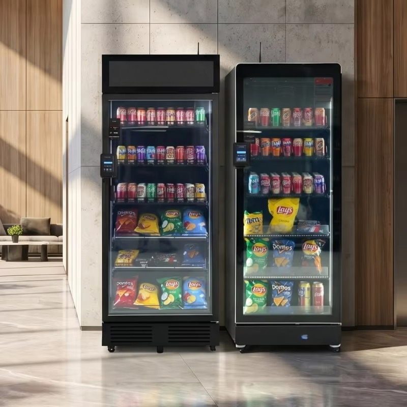 Smart Retail Kiosk Vending Mac - đánh giá và giá Commercial Vending Machine