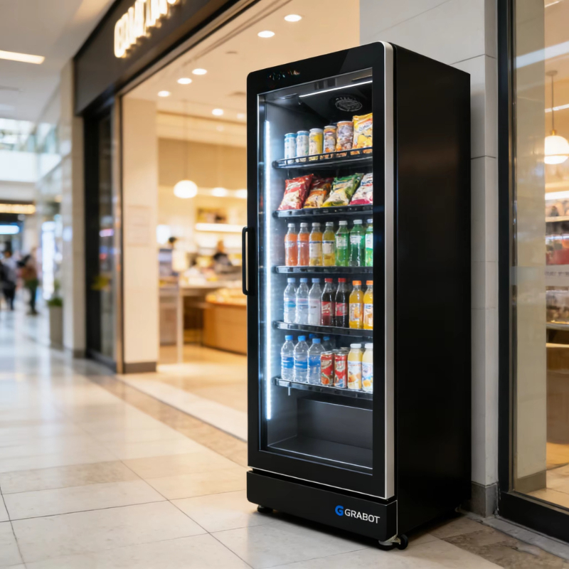 Smart Retail Kiosk Vending Mac - đánh giá và giá Commercial Vending Machine