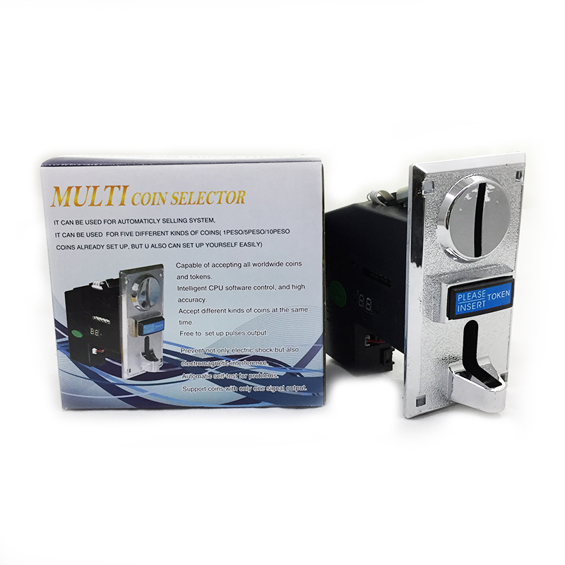 Multi Coin Acceptor Electronic - đánh giá và giá Ticket Redemption Machine