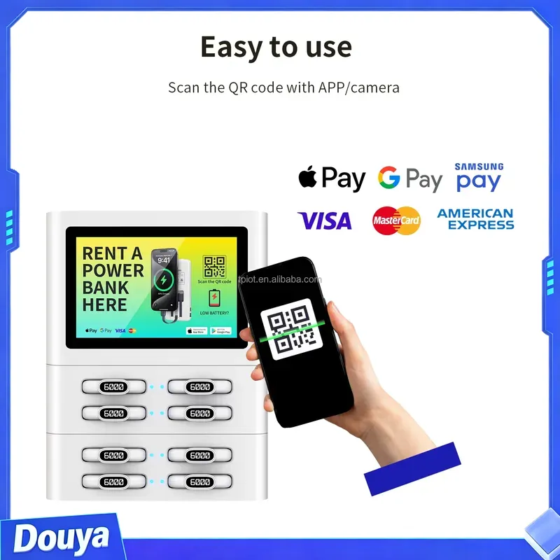 QR 8slots Scan Code Mobile Pow - đánh giá và giá Vending Machine Qr Code
