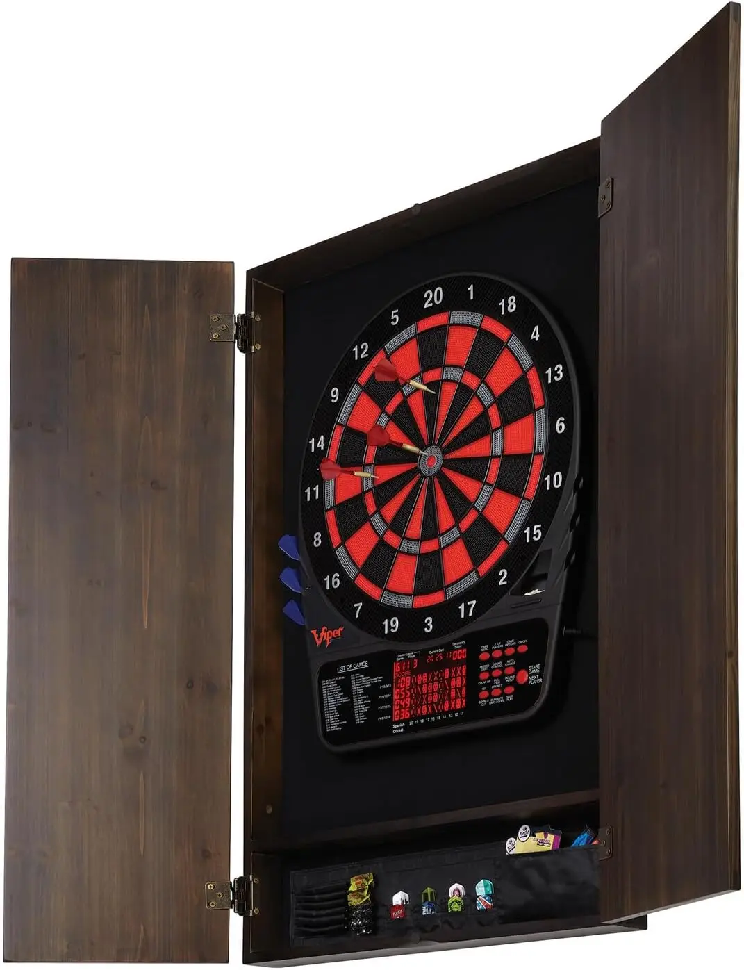 BestsellerViper Metropolitan S - đánh giá và giá Electronic Dartboard Cabinet