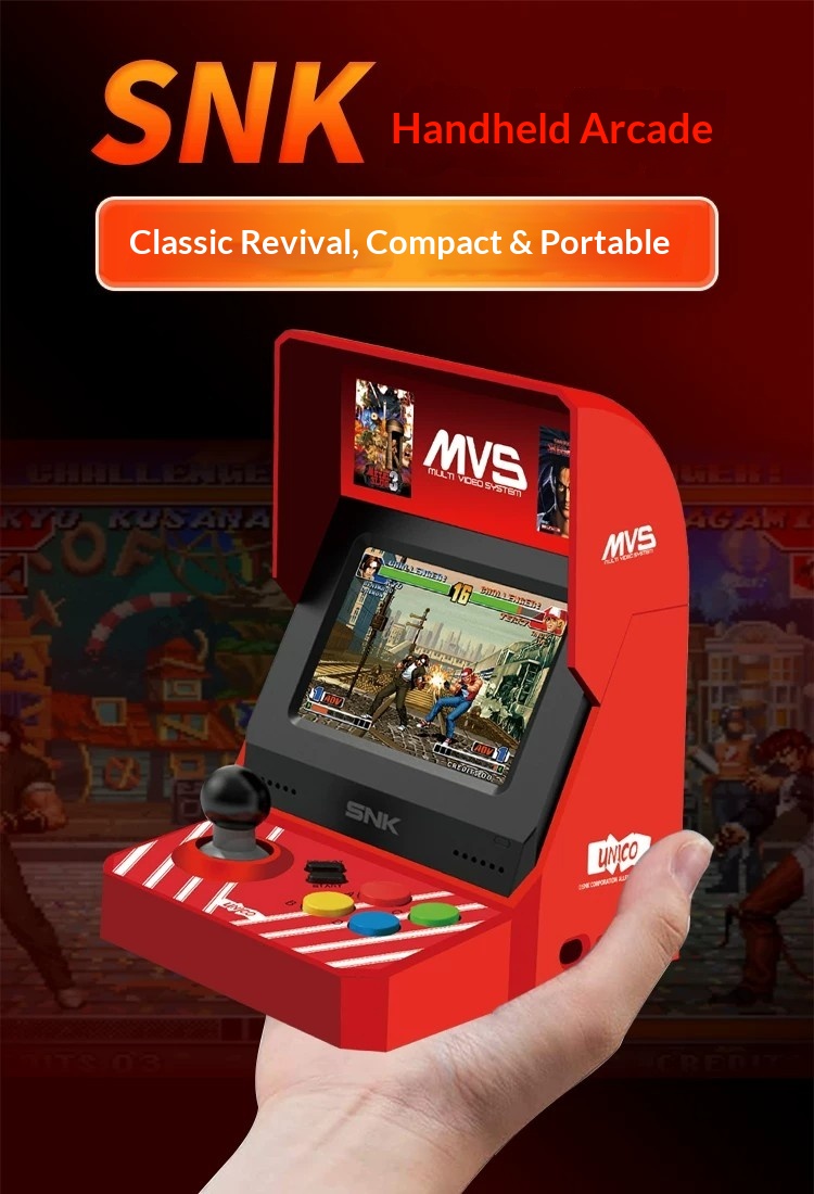 UNICO MVS Mini Arcade Console  - đánh giá và giá Arcade Game Cabinet