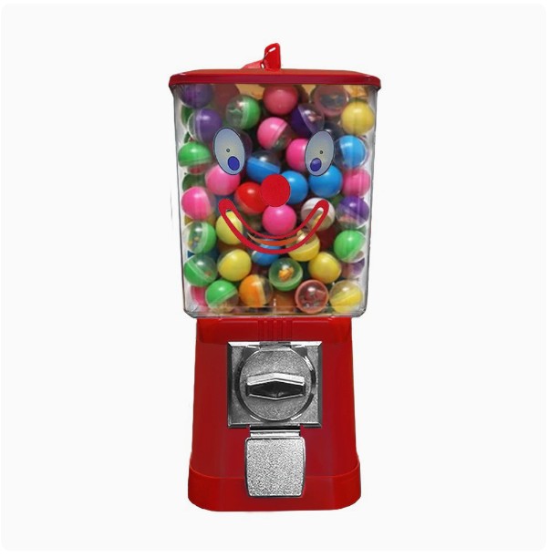 Different Country's Coin Opera - đánh giá và giá Candy Vending Machine