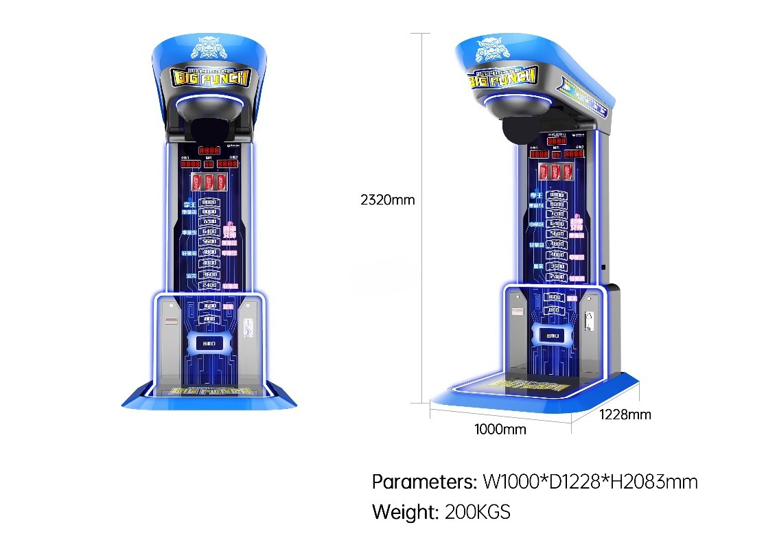 Ultimate Big Punching Boxing M - đánh giá và giá Arcade Vending Machine