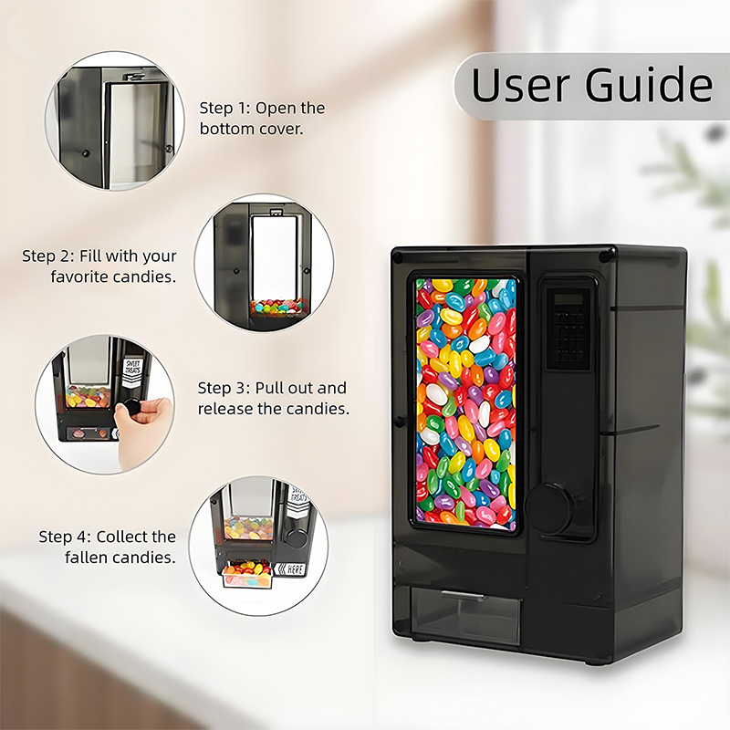 Candy Dispenser Cute Vending M - đánh giá và giá Candy Vending Machine