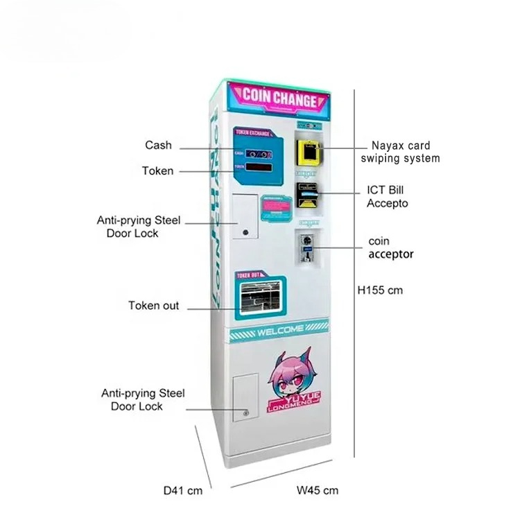Hot Sale Nayax Card Swiping Sy - đánh giá và giá Arcade Vending Machines For Sale