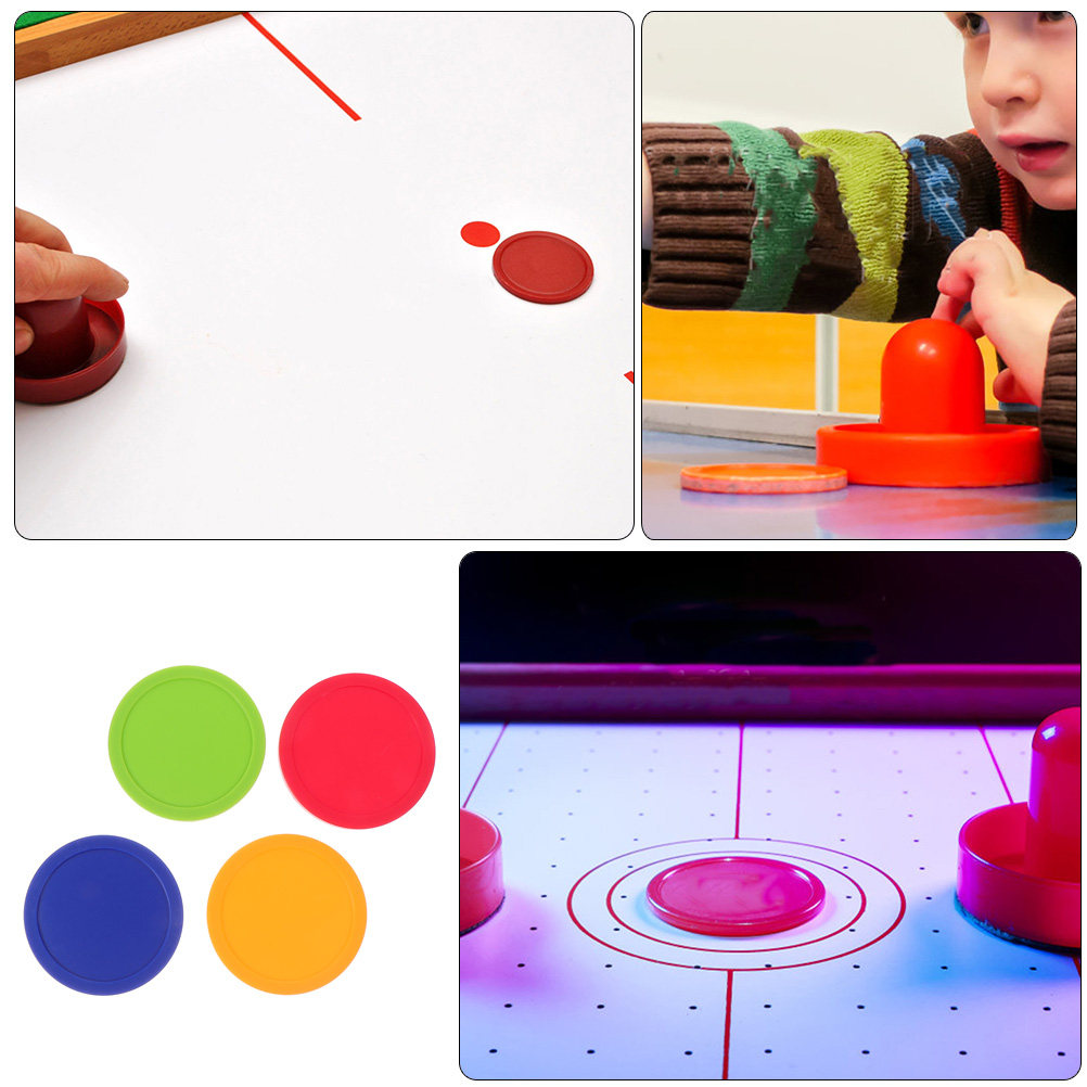 4Pcs Plastic Table Puck Air Ho - đánh giá và giá Air Hockey Table