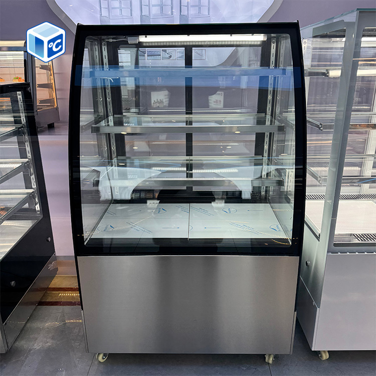 2 Tier Commercial Cake Display - đánh giá và giá Glass Cabinet Display
