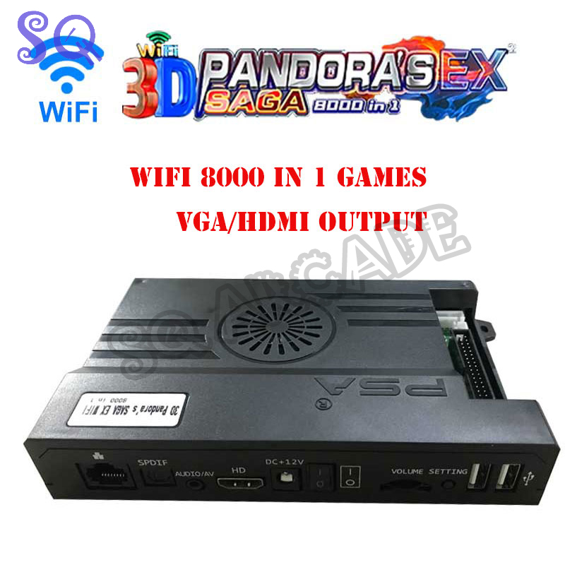 2021 Mới Arcade Pandora Saga S - đánh giá và giá Arcade Game Cabinet