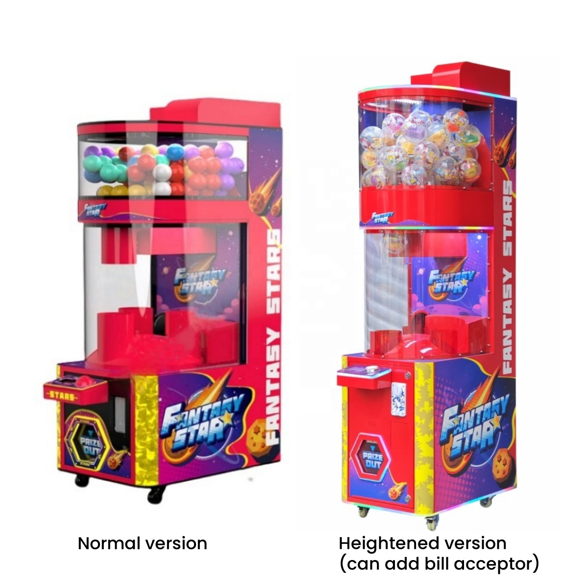 Amusement Park Metal Coin Oper - đánh giá và giá Prize Capsule Toy Machine