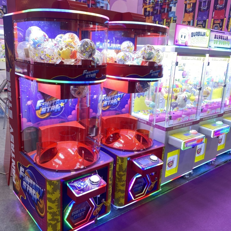 Amusement Park Metal Coin Oper - đánh giá và giá Prize Capsule Toy Machine