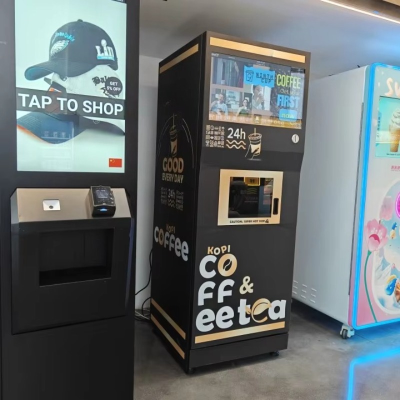 Fully Automatic Small Outdoor  - đánh giá và giá Vending Machine Qr Code