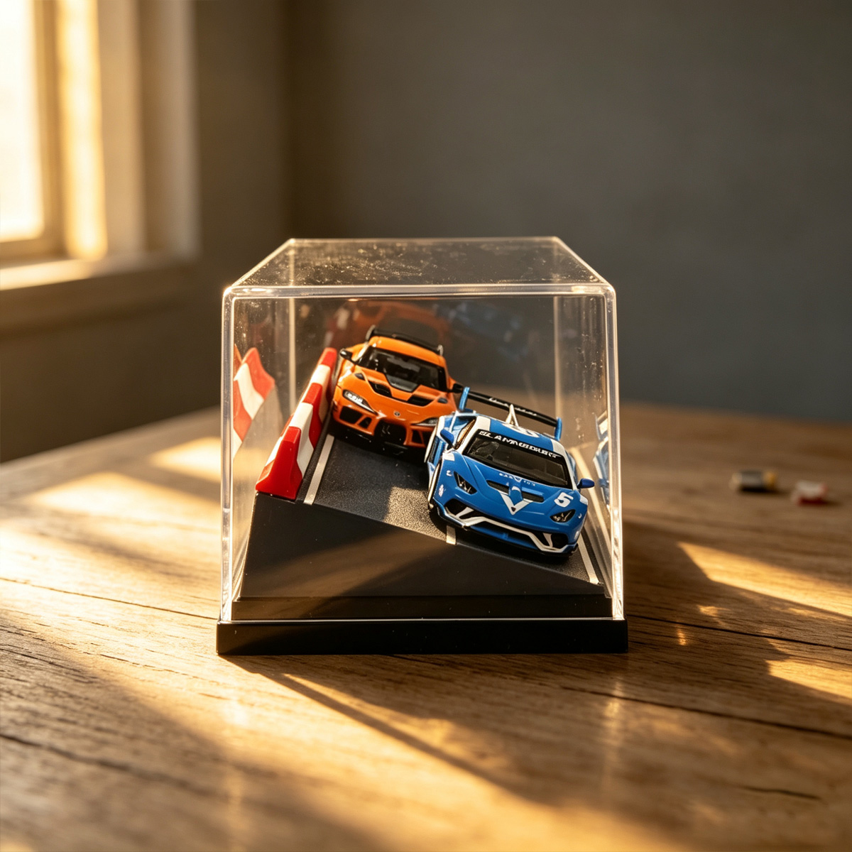 Small Scale Car Model Scene 1  - đánh giá và giá Racing Arcade Cabinet