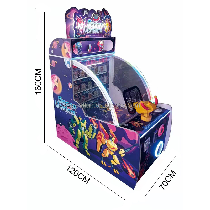 Hot Selling Space Warrior Coin - đánh giá và giá Ticket Redemption Machine