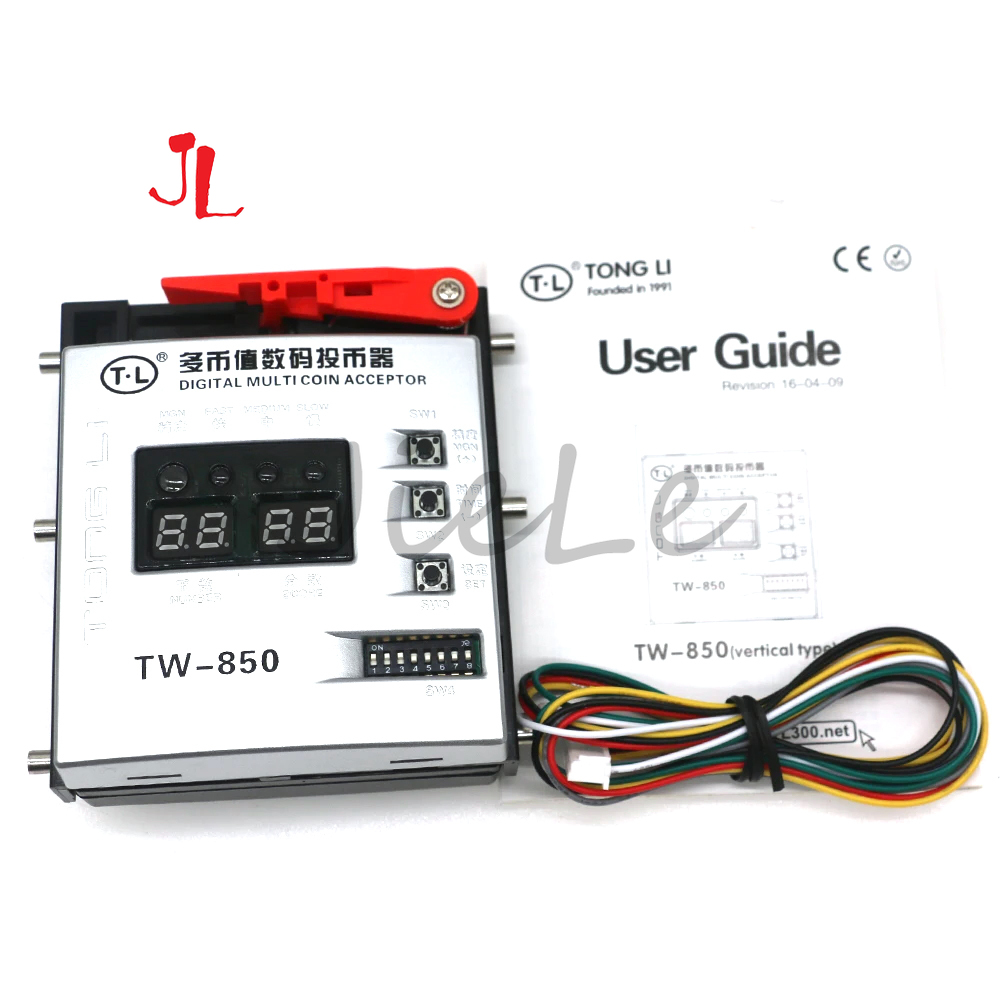 TL TW-850 Multi Coin Acceptor, - đánh giá và giá Arcade Game Vending Machine