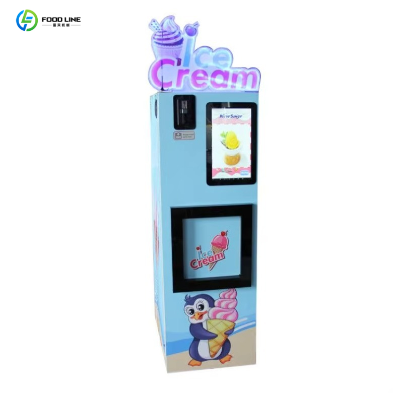 Commercial automatic cone ice  - đánh giá và giá Commercial Vending Machine