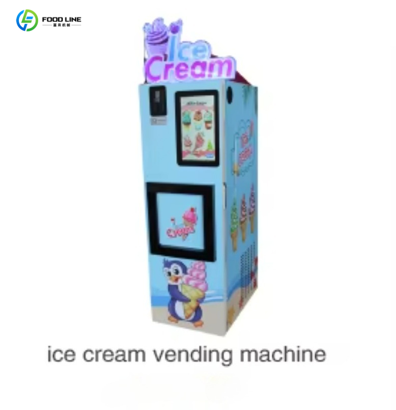 Commercial automatic cone ice  - đánh giá và giá Commercial Vending Machine