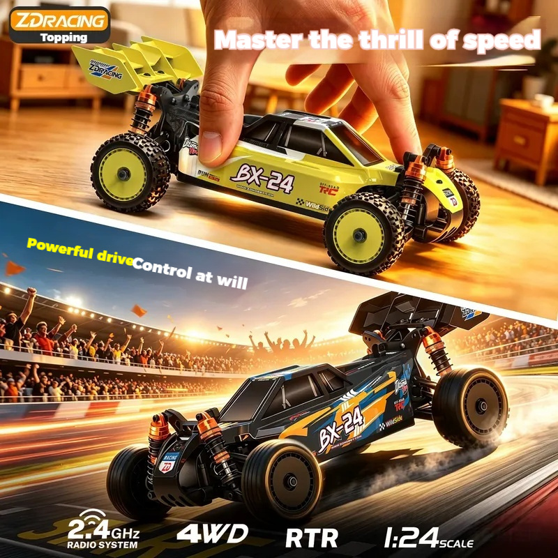 Zd Racing 1/24 Bx 24 4wd Brush - đánh giá và giá Racing Arcade Cabinet