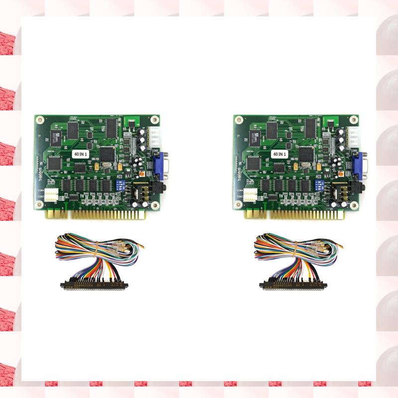 ABGN 2X 60 In 1 Multicade PCB  - đánh giá và giá Usb Game Board Jamma
