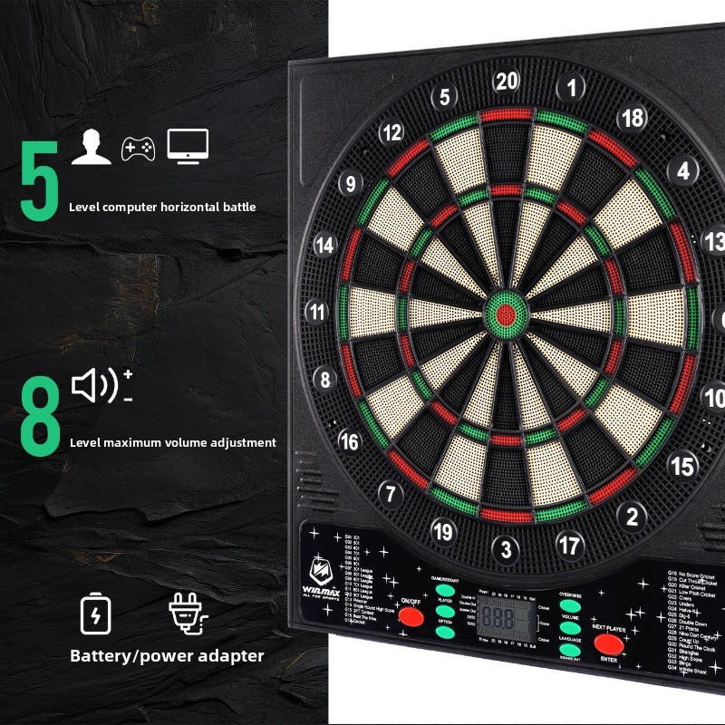 Electronic Dart Board LED Elec - đánh giá và giá Electronic Dartboard Cabinet