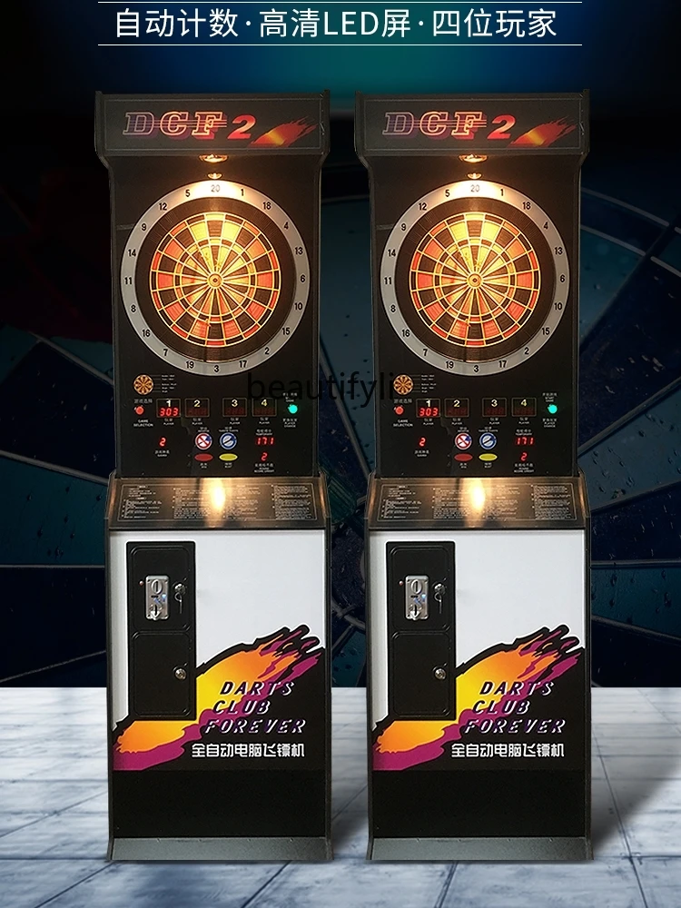 Automatic Computer Vertical Ca - đánh giá và giá Electronic Dartboard Cabinet