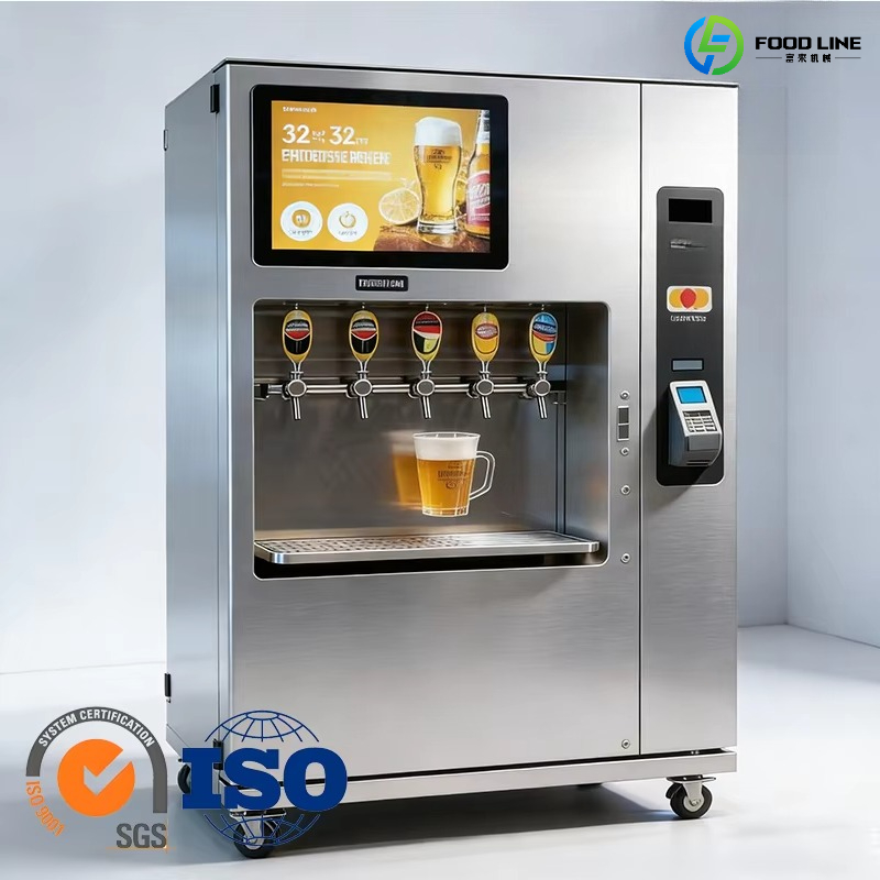 Self-Service Metal Beer Vendin - đánh giá và giá Candy Vending Machine