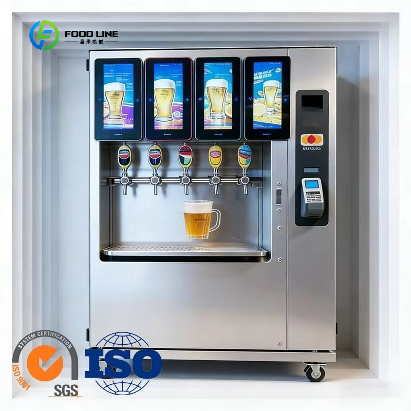 Self-Service Metal Beer Vendin - đánh giá và giá Candy Vending Machine