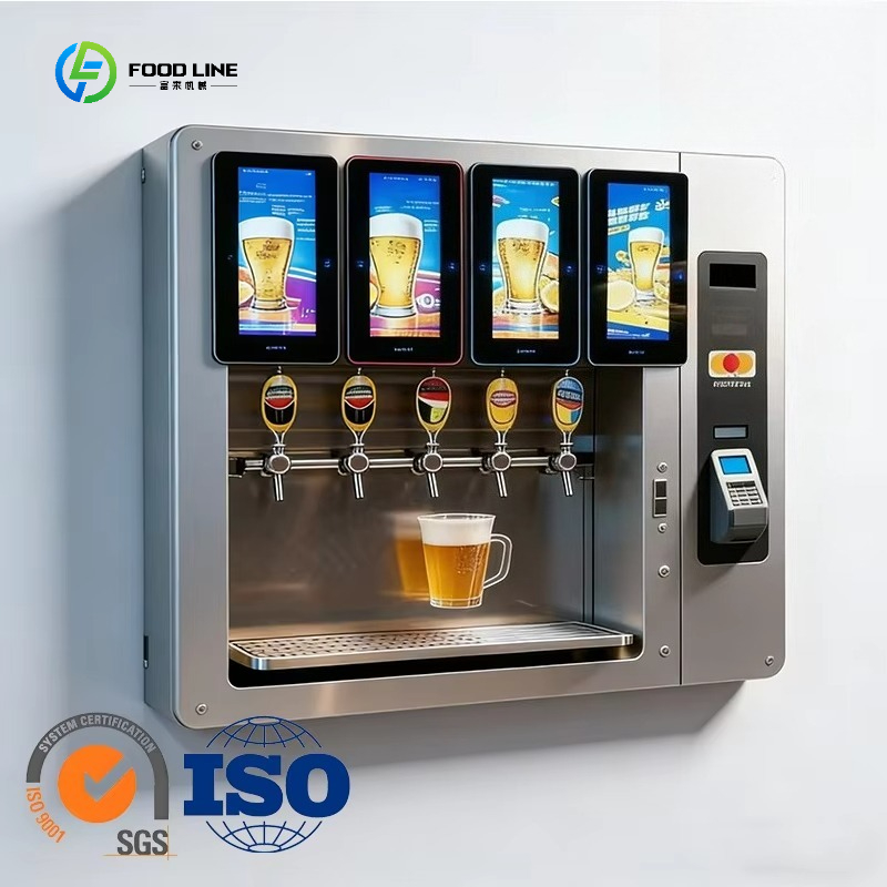 Self-Service Metal Beer Vendin - đánh giá và giá Candy Vending Machine