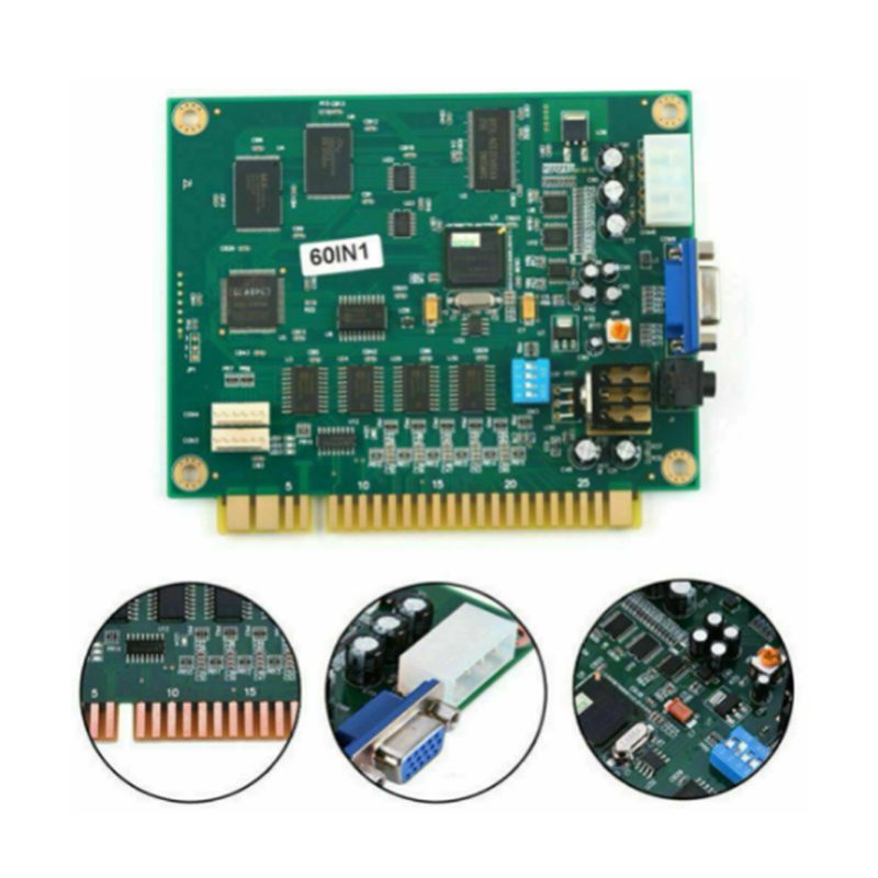 Efficient 4X 60 In 1 Multicade - đánh giá và giá Usb Game Board Jamma