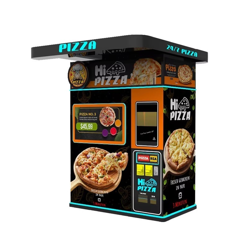 Automatic Pizza Making Vending - đánh giá và giá Commercial Vending Machine