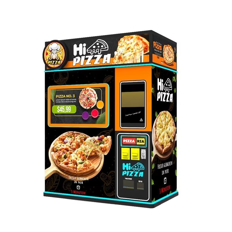 Automatic Pizza Making Vending - đánh giá và giá Commercial Vending Machine