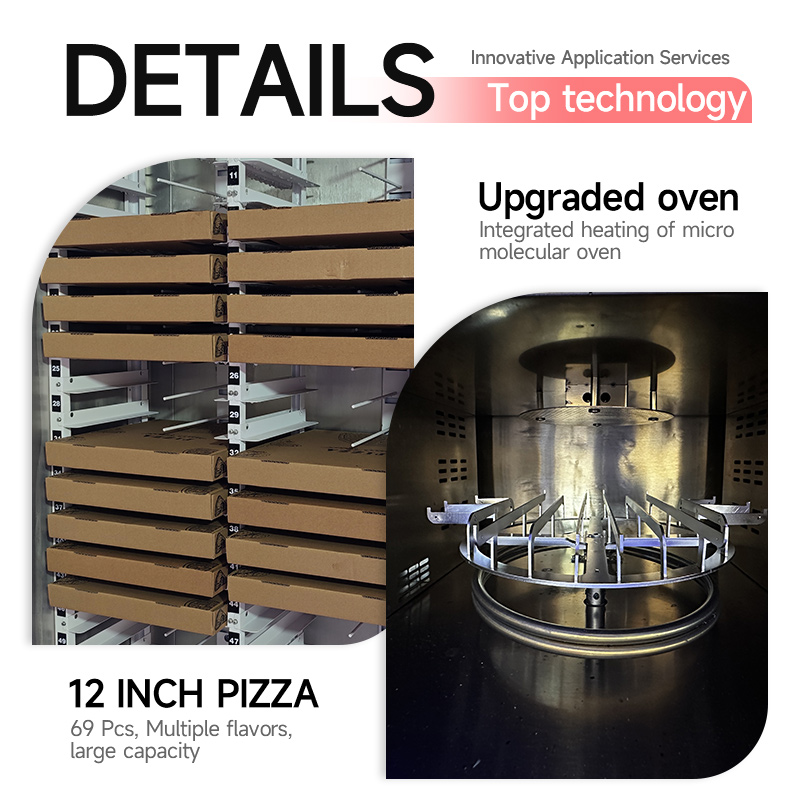 Wholesale Automated Hot Pizza  - đánh giá và giá Vending Machine Qr Code