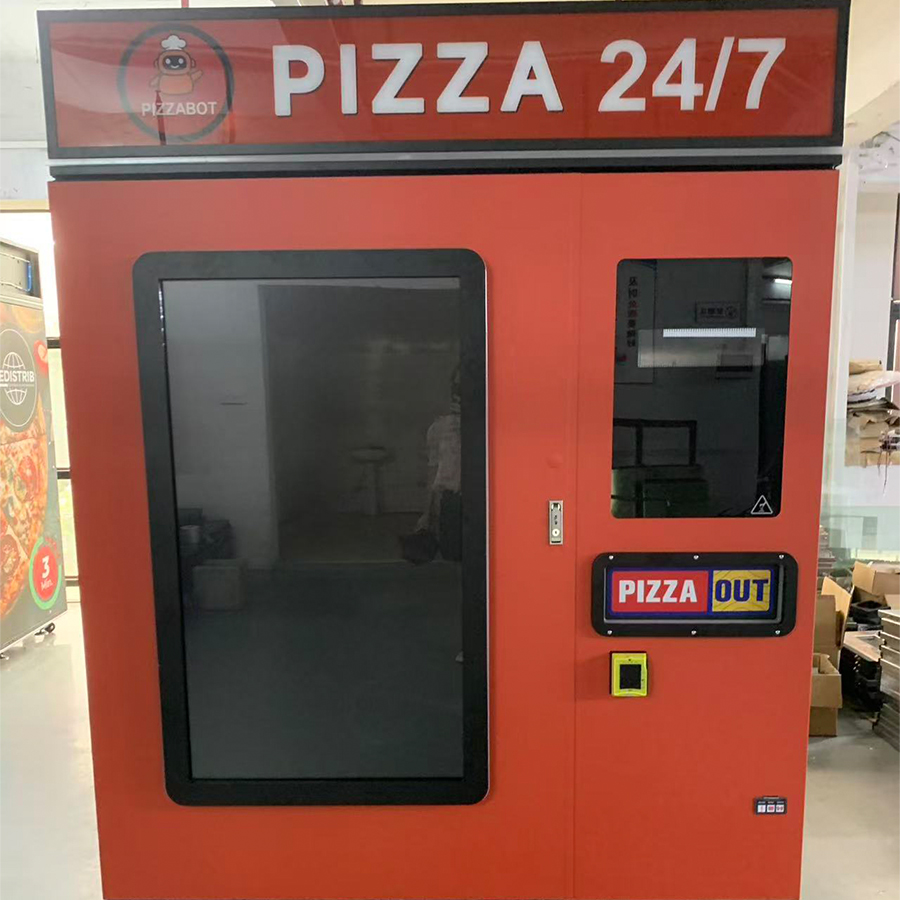 Customized Fast Food Pizza Ven - đánh giá và giá Commercial Vending Machine