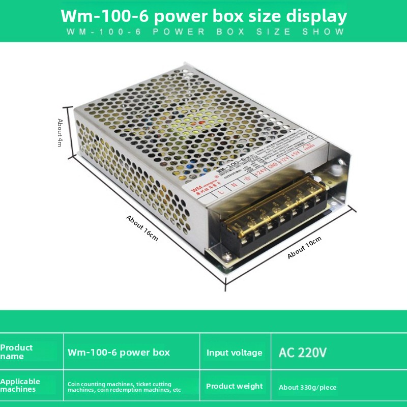 WM-100-6 Mini Arcade Token Cha - đánh giá và giá Ticket Redemption Machine
