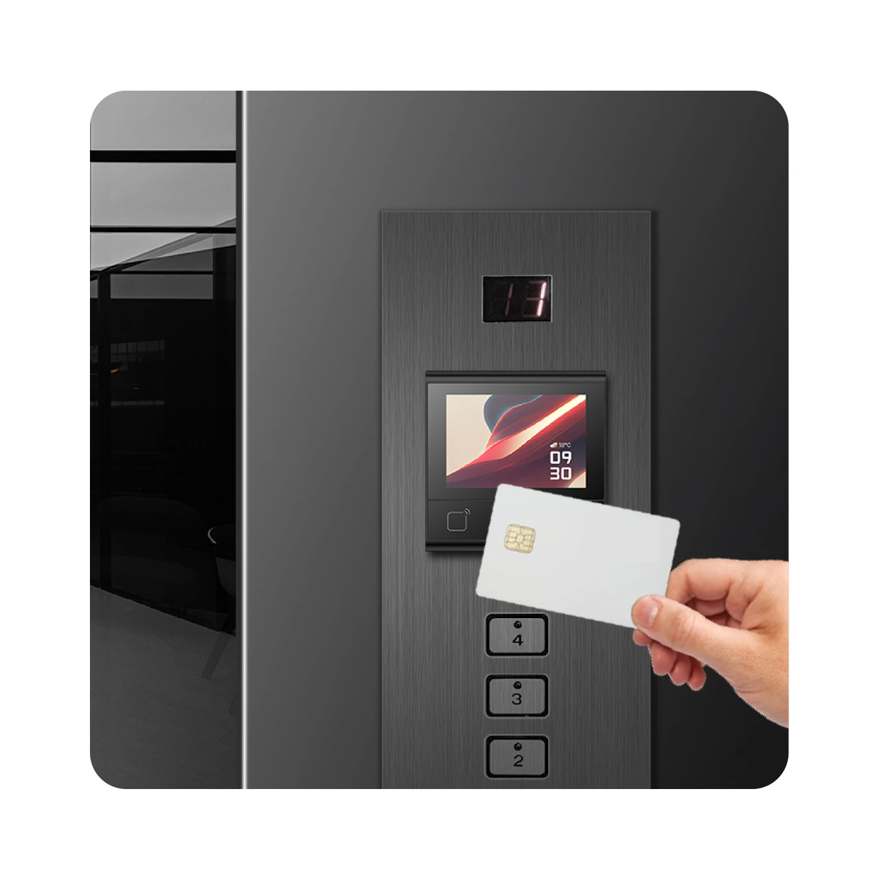 DW200 Ethernet Access Control  - đánh giá và giá Nfc Card Reader Vending