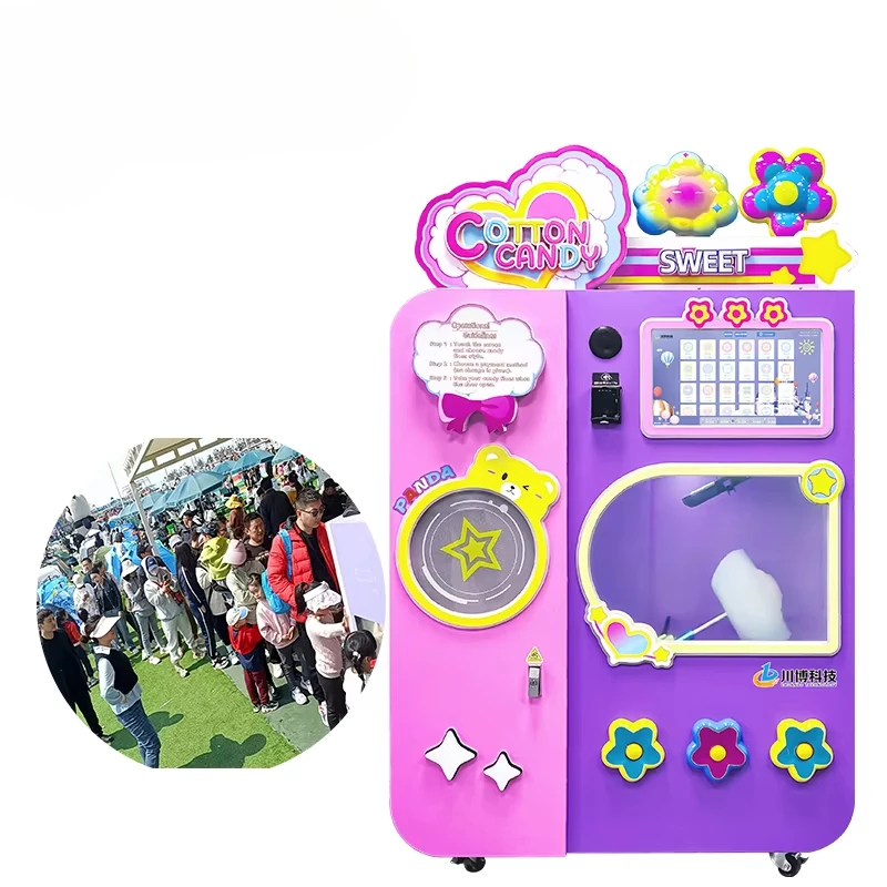 Customized Cotton Candy Vendin - đánh giá và giá Candy Vending Machine