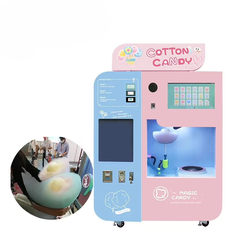 Customized Cotton Candy Vendin - đánh giá và giá Candy Vending Machine
