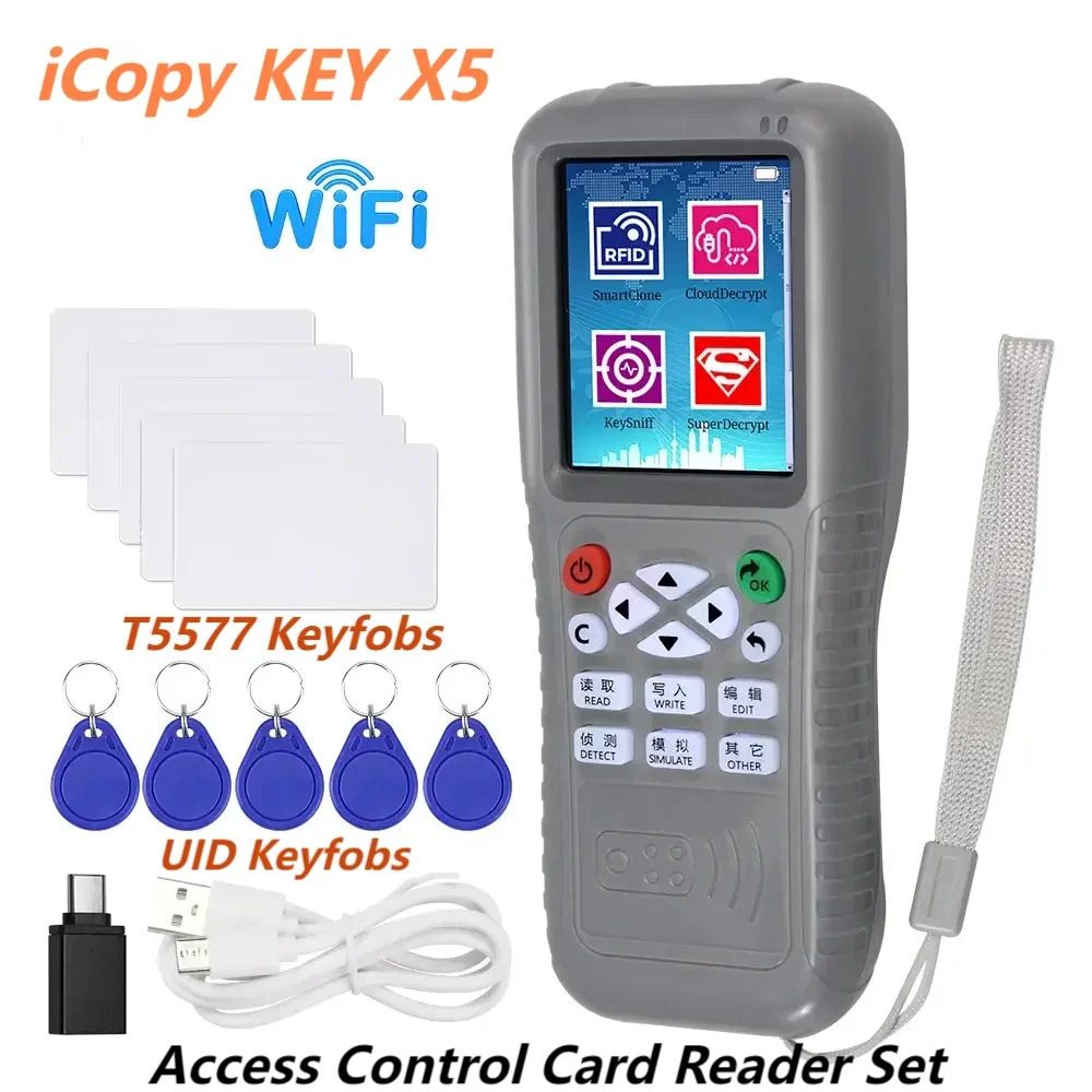 WiFi RFID Copier Duplicator NF - đánh giá và giá Nfc Card Reader Vending
