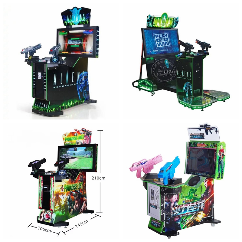 Aliens Gun Shooting Machine Ga - đánh giá và giá Gun Shooting Arcade