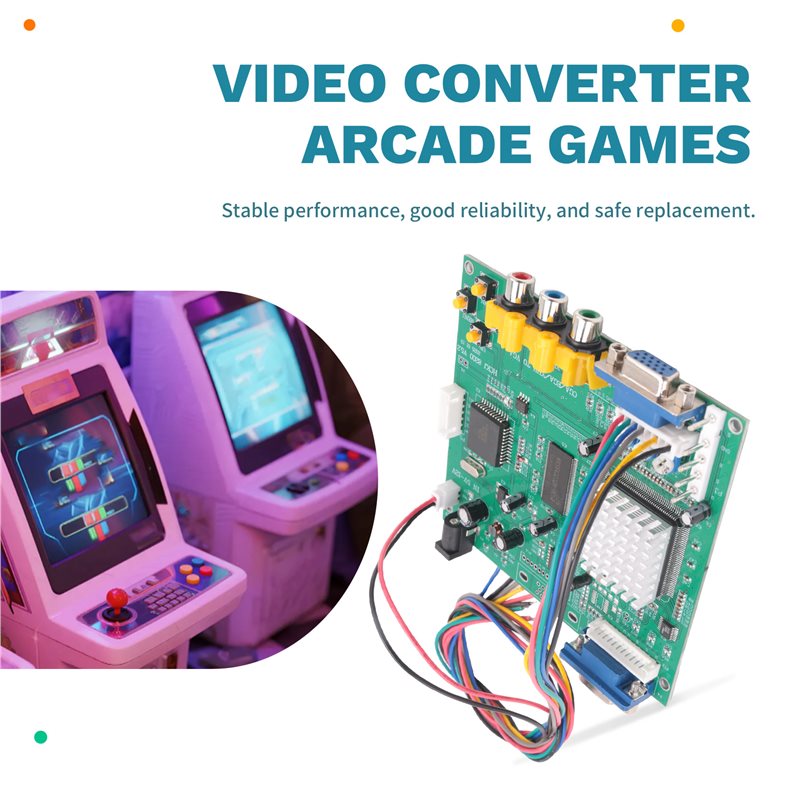 ABKN-GBS8200 CGA/EGA/YUV/RGB T - đánh giá và giá Usb Game Board Jamma