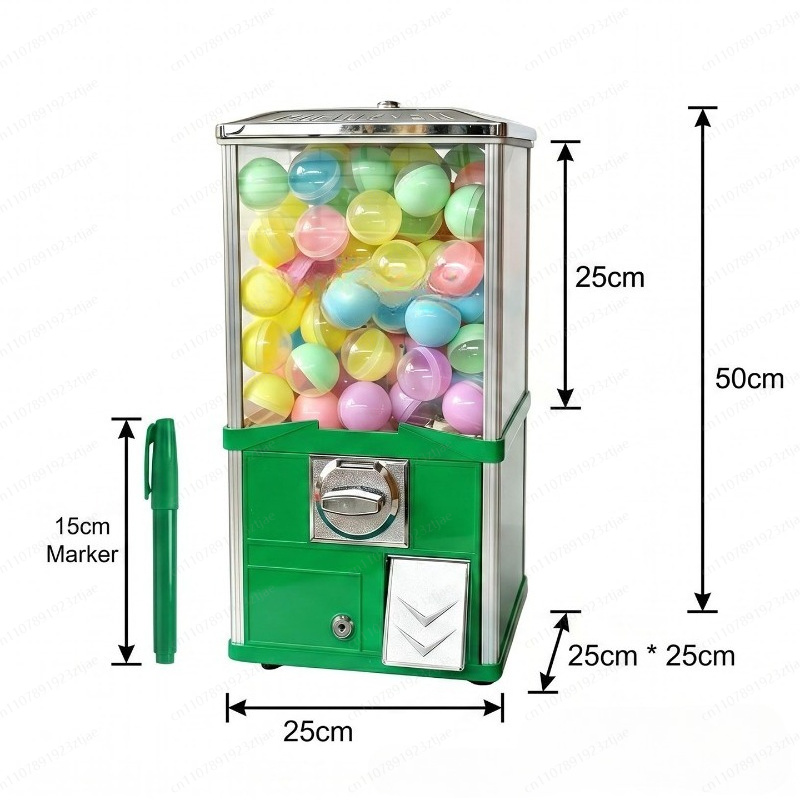 Square Tabletop Gashapon Machi - đánh giá và giá Prize Capsule Toy Machine